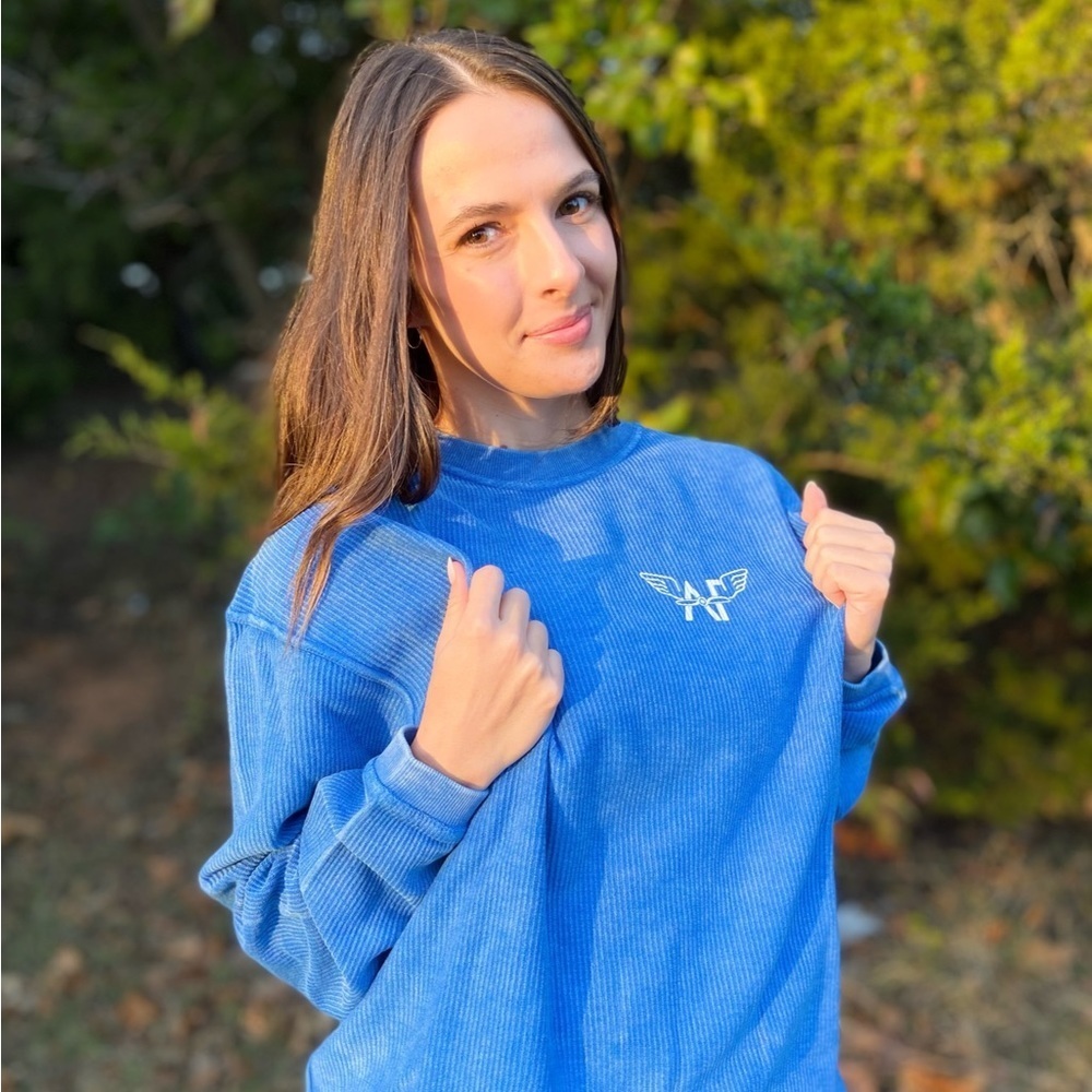 Corded “AF” Sweatshirt